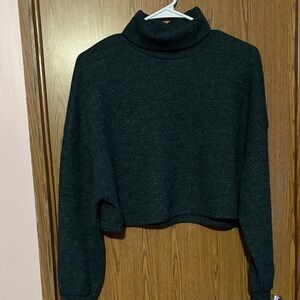 SHEIN Forest Green Turtleneck Sweater